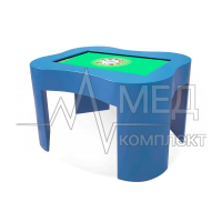 Детский интерактивный стол KidTouch 27P голубой