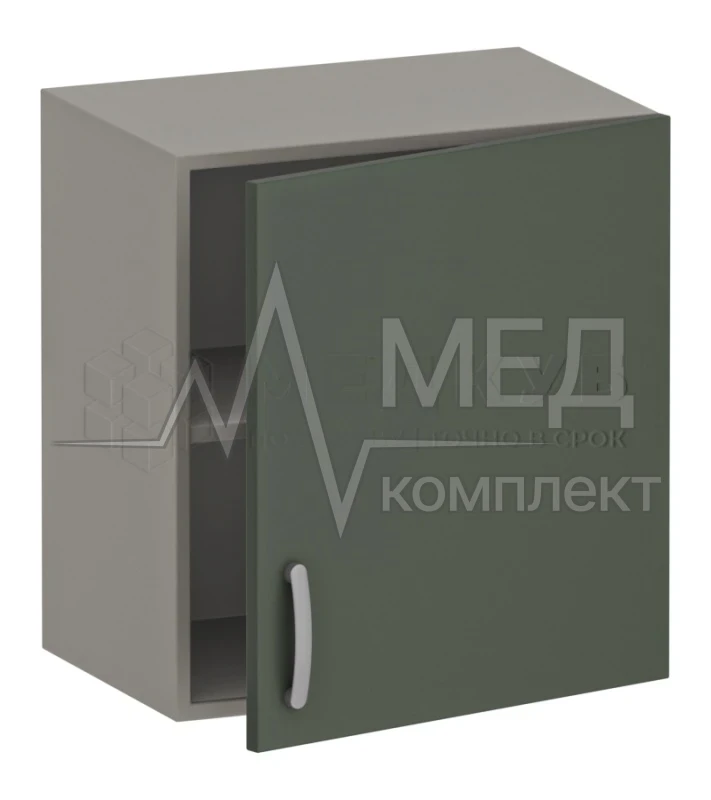 Шкаф навесной одностворчатый медицинский Меделия М-ШН-40 (УЛДСП, 400*350*550)