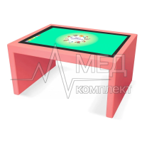 Детский интерактивный стол KidTouch 43P коралловый (NextKoral)