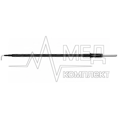 Электрод-крючок монополярный ФОТЕК прямой удлиненный стержень, разъем 2,4 мм