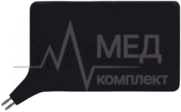 Нейтральный (возвратный) электрод пациента ФОТЕК 240х170 мм, 408 см кв. из токопроводящей резины