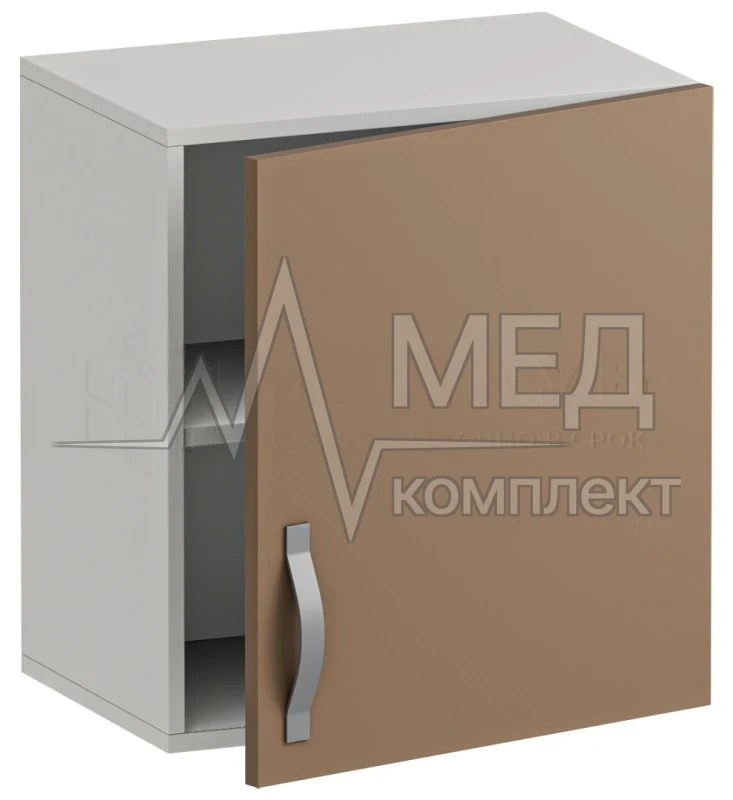 Шкаф навесной одностворчатый медицинский Меделия М-ШН-40 (Фаворит, л, 500*350*550)