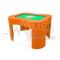 Детский интерактивный стол KidTouch 27P оранжевый