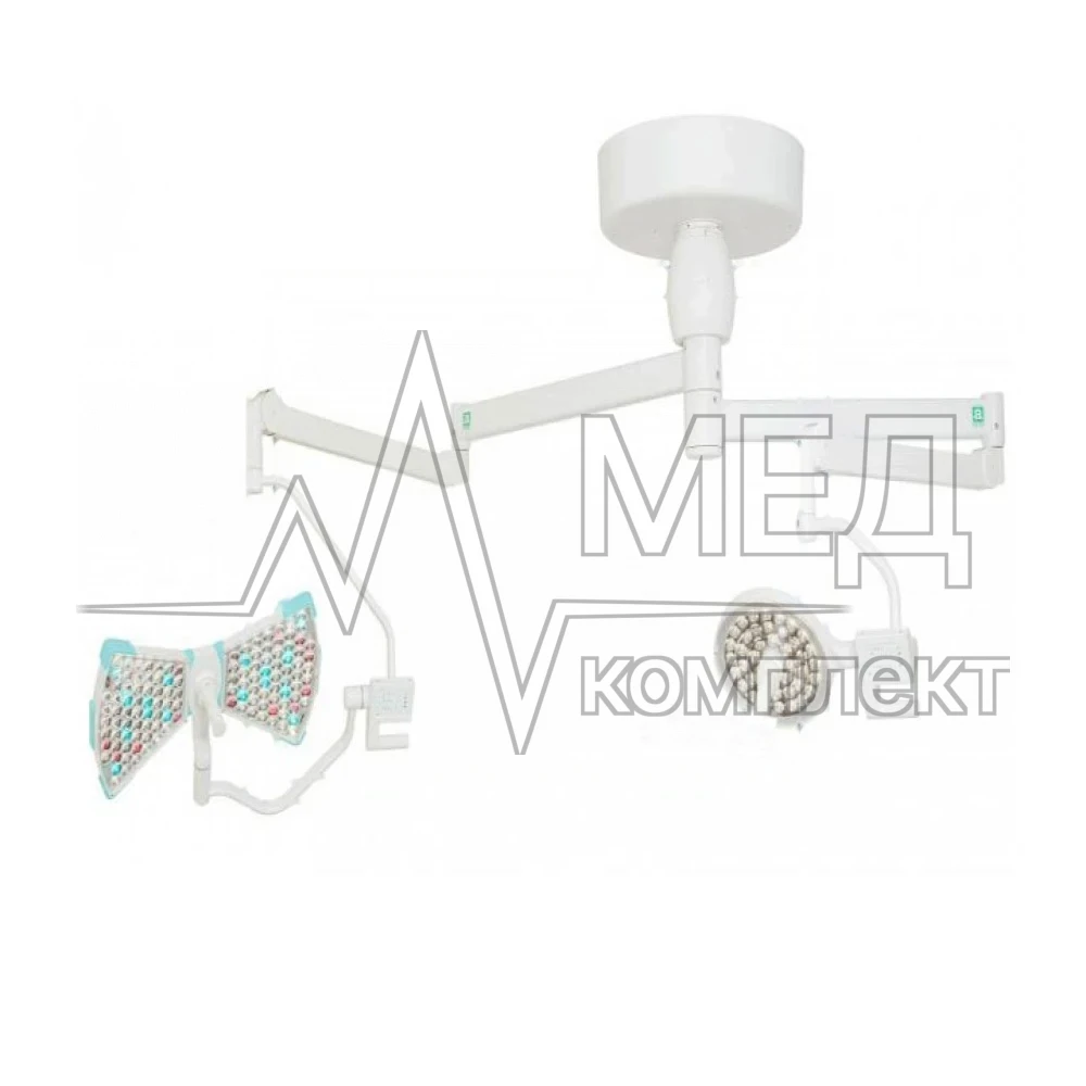 Хирургический потолочный двухблочный светильник Аксима СД 160/100