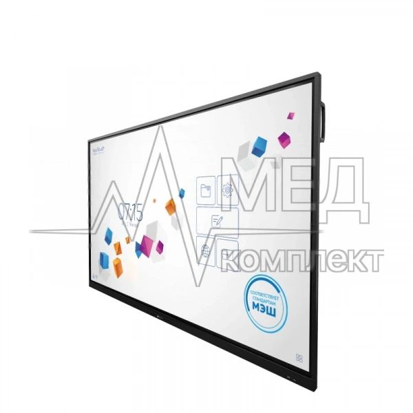 Интерактивный комплекс NextPanel 86S для МЭШ черный