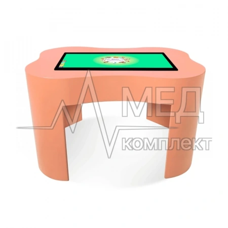 Детский интерактивный стол KidTouch 24P персиковый (NextPeach)