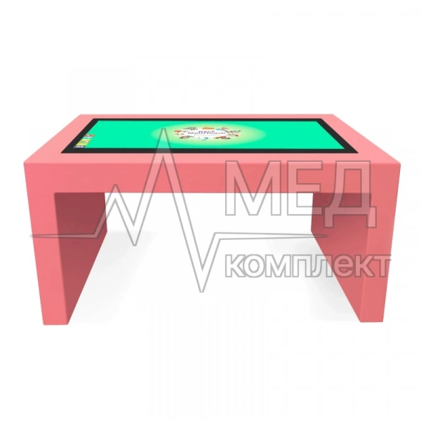 Детский интерактивный стол KidTouch 43P коралловый (NextKoral)