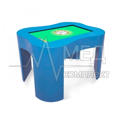 Детский интерактивный стол KidTouch 27P голубой