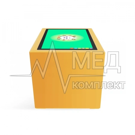 Детский интерактивный стол KidTouch 32P желтый