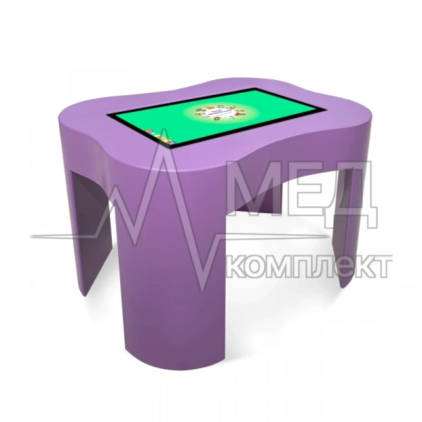 Детский интерактивный стол KidTouch 24P сиреневый