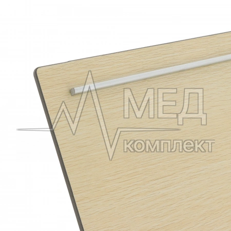 Столик прикроватный Med-Mos с поворотной столешницей  ПС-003Н-01 (белый)