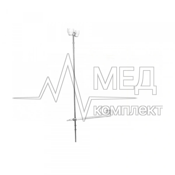 Инфузионная стойка для вливаний процедурного и гинекологического кресла Clear (Россия)