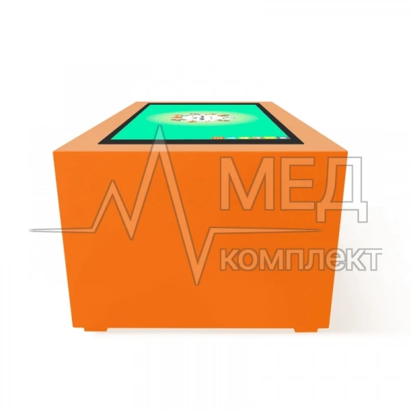 Детский интерактивный стол KidTouch 43P оранжевый