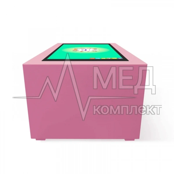Детский интерактивный стол KidTouch 43P розовый (NextPink)