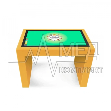 Детский интерактивный стол KidTouch 32P желтый