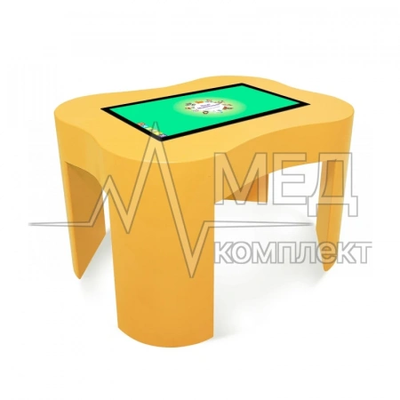 Детский интерактивный стол KidTouch 24P желтый