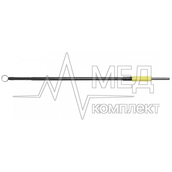 Электрод-петля круглый монополярный ФОТЕК вольфрам 3,97х0,2 мм прямой удлиненный стержень, разъем 1,6 мм