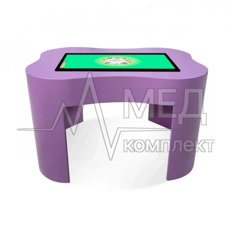 Детский интерактивный стол KidTouch 24P сиреневый