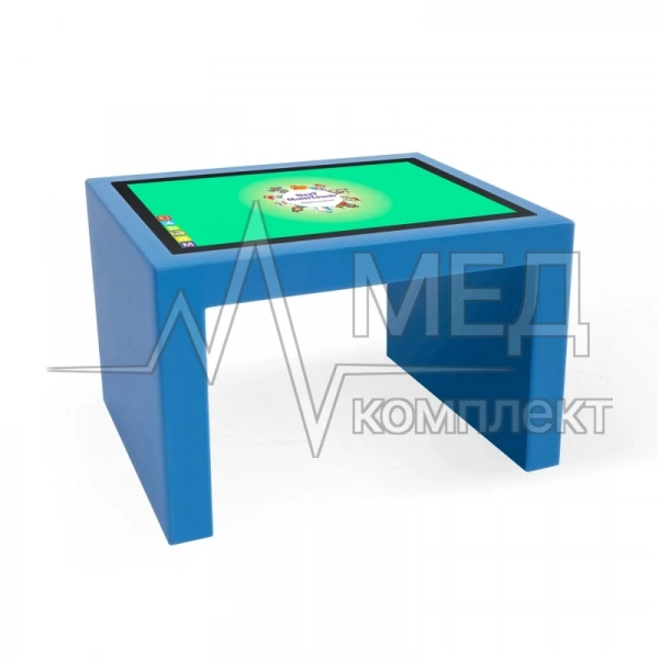 Детский интерактивный стол KidTouch 32P голубой