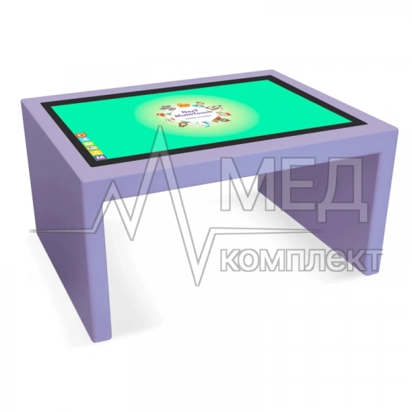Детский интерактивный стол KidTouch 43P лиловый (NextLilac)