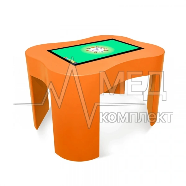 Детский интерактивный стол KidTouch 24P оранжевый