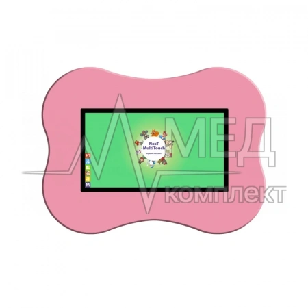 Детский интерактивный стол KidTouch 24P розовый (NextPink)