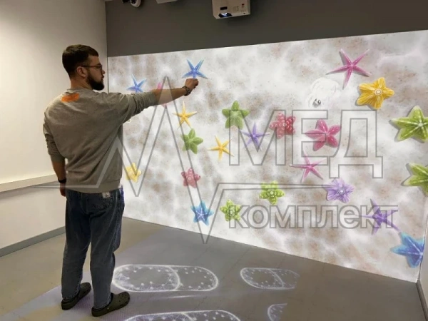 Интерактивный ПАК Визионеро С-200 для когнитивной диагностики и реабилитации в проекционной среде