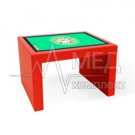 Детский интерактивный стол KidTouch 32P красный