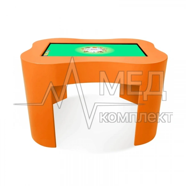 Детский интерактивный стол KidTouch 27P оранжевый