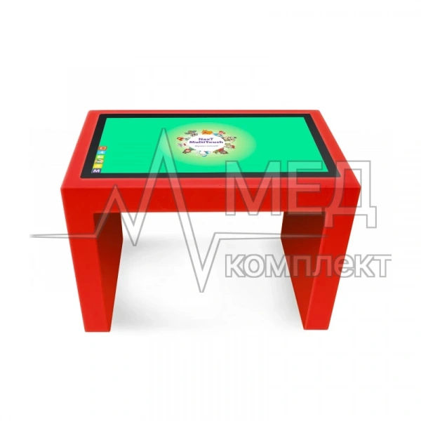 Детский интерактивный стол KidTouch 32P красный