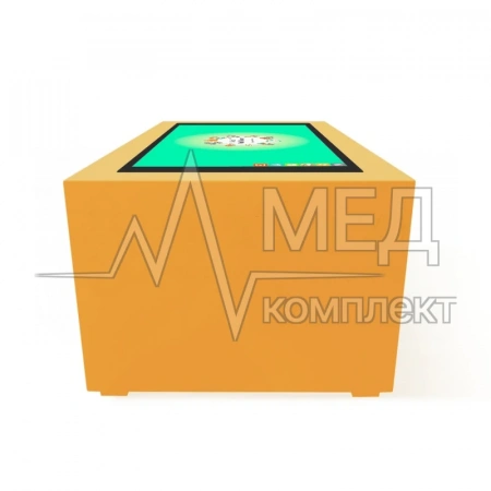 Детский интерактивный стол KidTouch 43P желтый