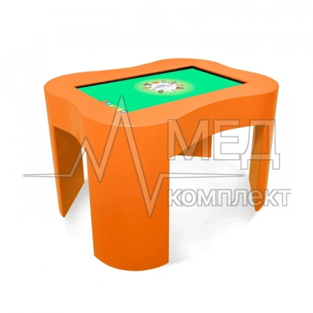 Детский интерактивный стол KidTouch 27P оранжевый