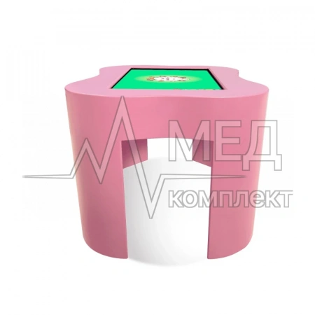 Детский интерактивный стол KidTouch 27P розовый (NextPink)