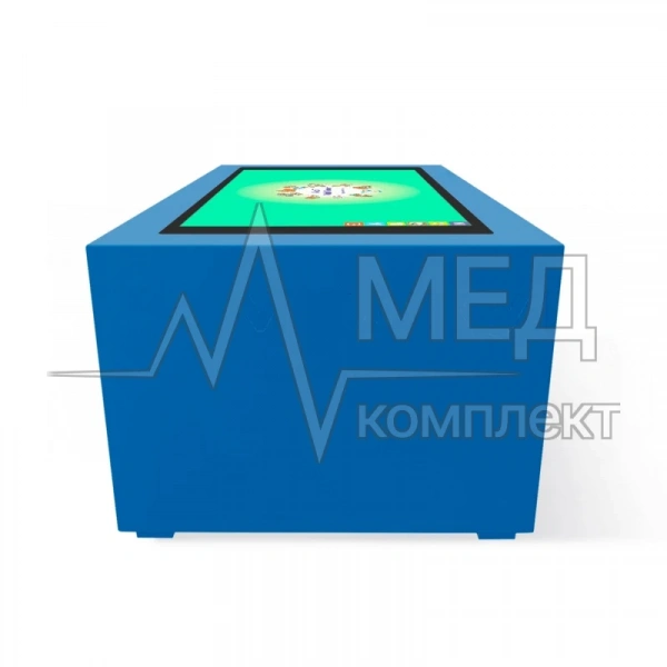 Детский интерактивный стол KidTouch 43P голубой