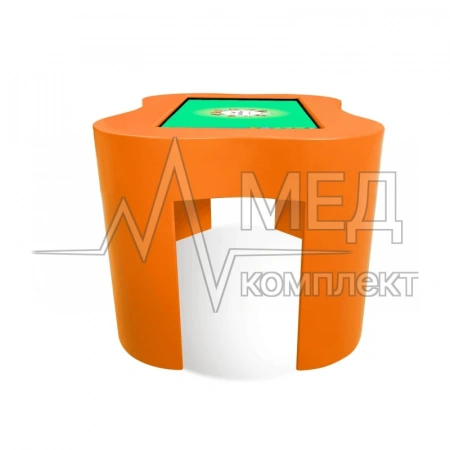 Детский интерактивный стол KidTouch 27P оранжевый