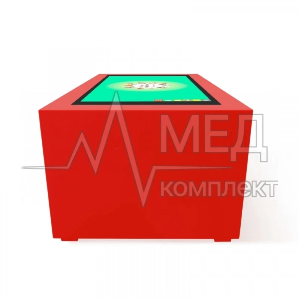 Детский интерактивный стол KidTouch 43P красный
