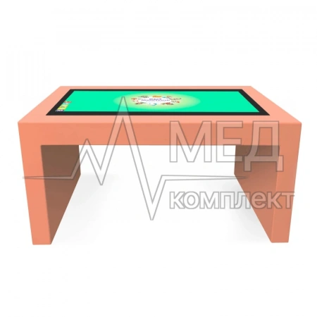Детский интерактивный стол KidTouch 43P персиковый (NextPeach)