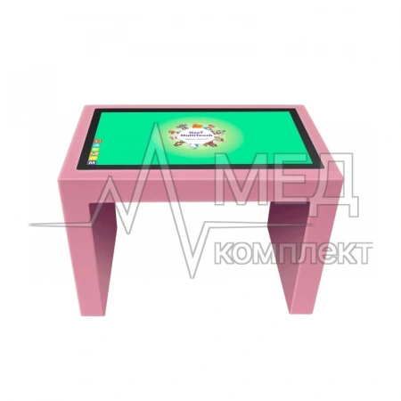 Детский интерактивный стол KidTouch 32P розовый (NextPink)