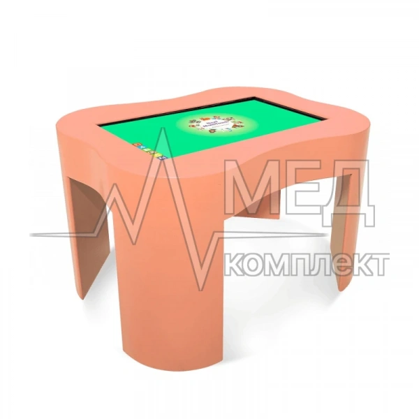 Детский интерактивный стол KidTouch 27P персиковый (NextPeach)