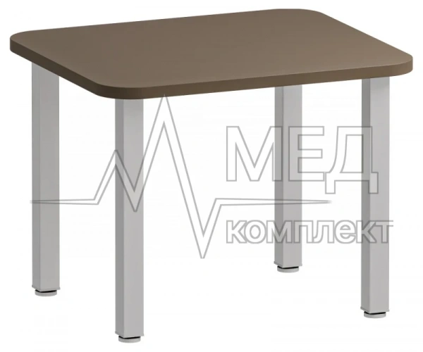 Стол медицинский с закругленными углами Меделия Мл-СЖ-70/60 (Фаворит, 700*600*550)