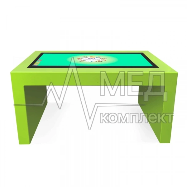 Детский интерактивный стол KidTouch 43P зеленый