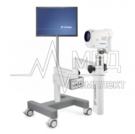 Цифровой видеокольпоскоп TOPMED Colposcope HD с компьютерной станцией для кольпоскопической диагностики и беспроводной педалью