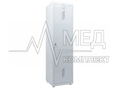 Медицинский шкаф для уборочного инвентаря Промет МД 1 ШМ-SS