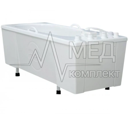 Бальнеологическая медицинская ванна для пресной и минеральной воды Unbescheiden 1.4-2 специальной формы для экономии используемого лечебного раствора