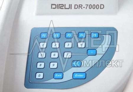 Биохимический полуавтоматический анализатор Dirui DR-7000D