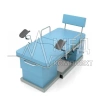 Родовая кровать функциональная ZERTS (мятный RAL 6019)