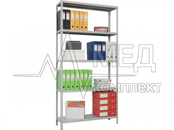 Медицинский стеллаж Промет ПРАКТИК СТМ MS 220/100х40/6