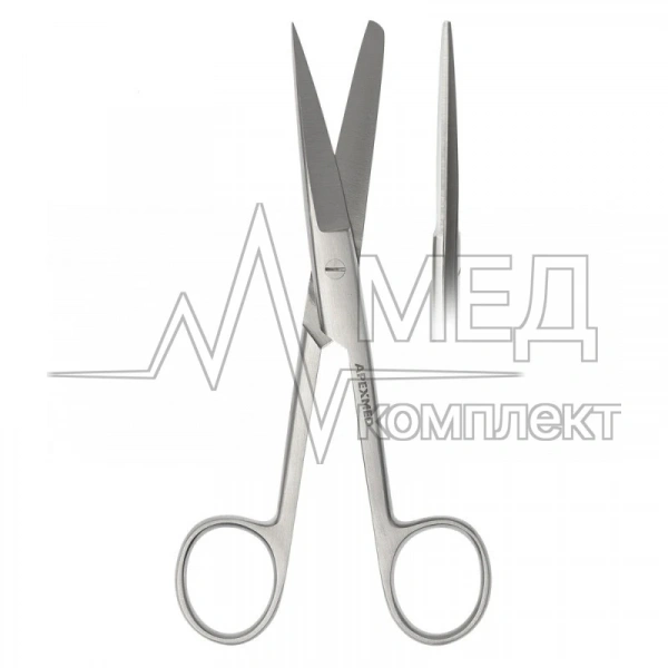 Ножницы хирургические Standard Apexmed прямые с одним острым концом 130мм