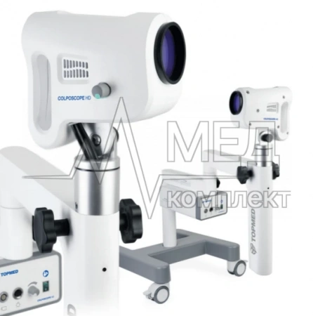 Цифровой видеокольпоскоп TOPMED Colposcope HD с компьютерной станцией для кольпоскопической диагностики и беспроводной педалью