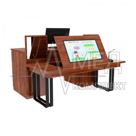 Интерактивный логопедический стол AxeTech Logo Pro 27" комплектация Premium